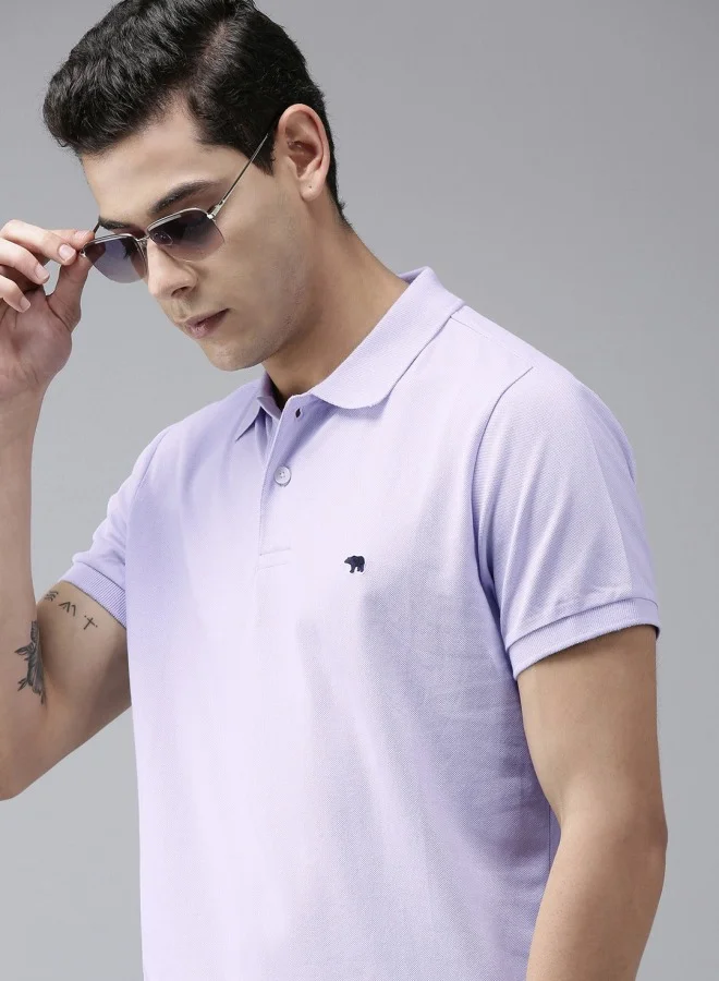 ذا بير هاوس Men's Polo T-Shirt – Soft, Breathable Cotton, Classic Fit for Comfort, Stylish Casual Shirt for Everyday Wear, Summer, and Outdoor Activities