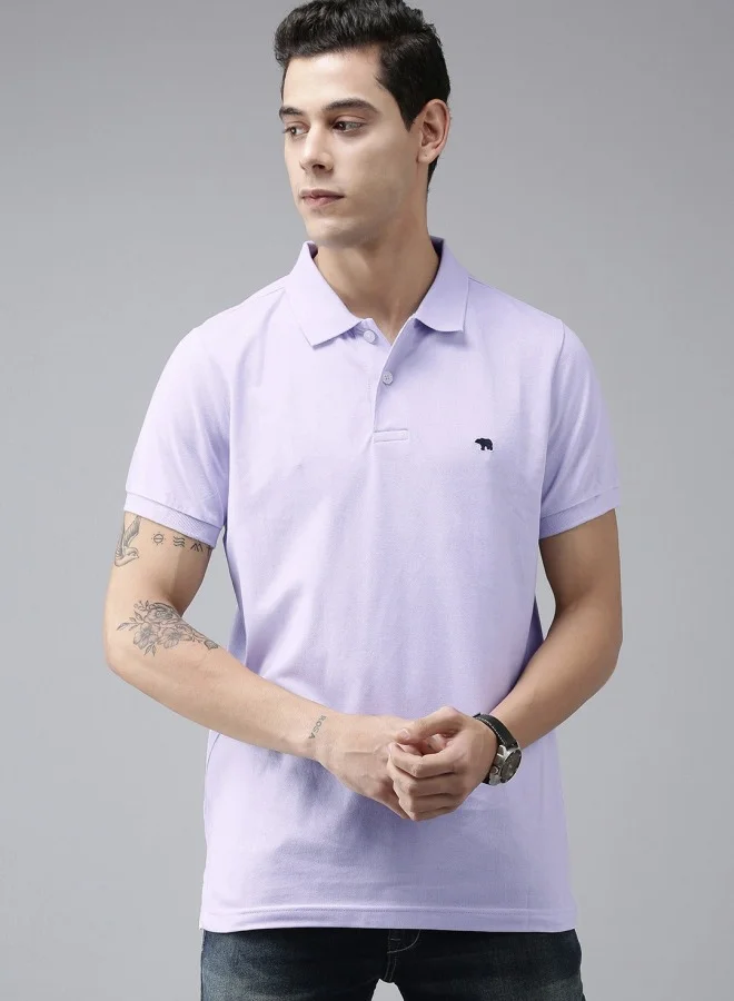 THE BEAR HOUSE Men's Polo T-Shirt – Soft, Breathable Cotton, Classic Fit for Comfort, Stylish Casual Shirt for Everyday Wear, Summer, and Outdoor Activities