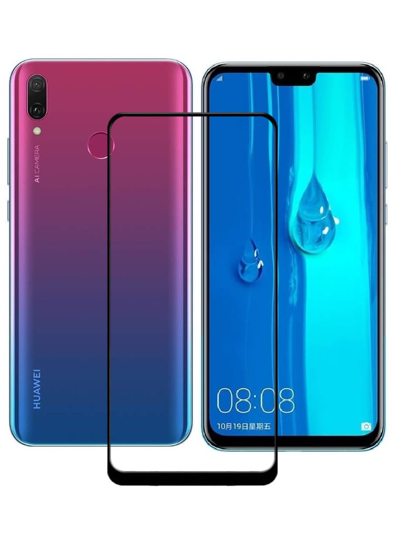 ACLIX Antistatic ESD Dustproof Premium Quality High Definition Tempered Glass Screen Protector Designed For Huawei Y9 (2019) - Image 1
