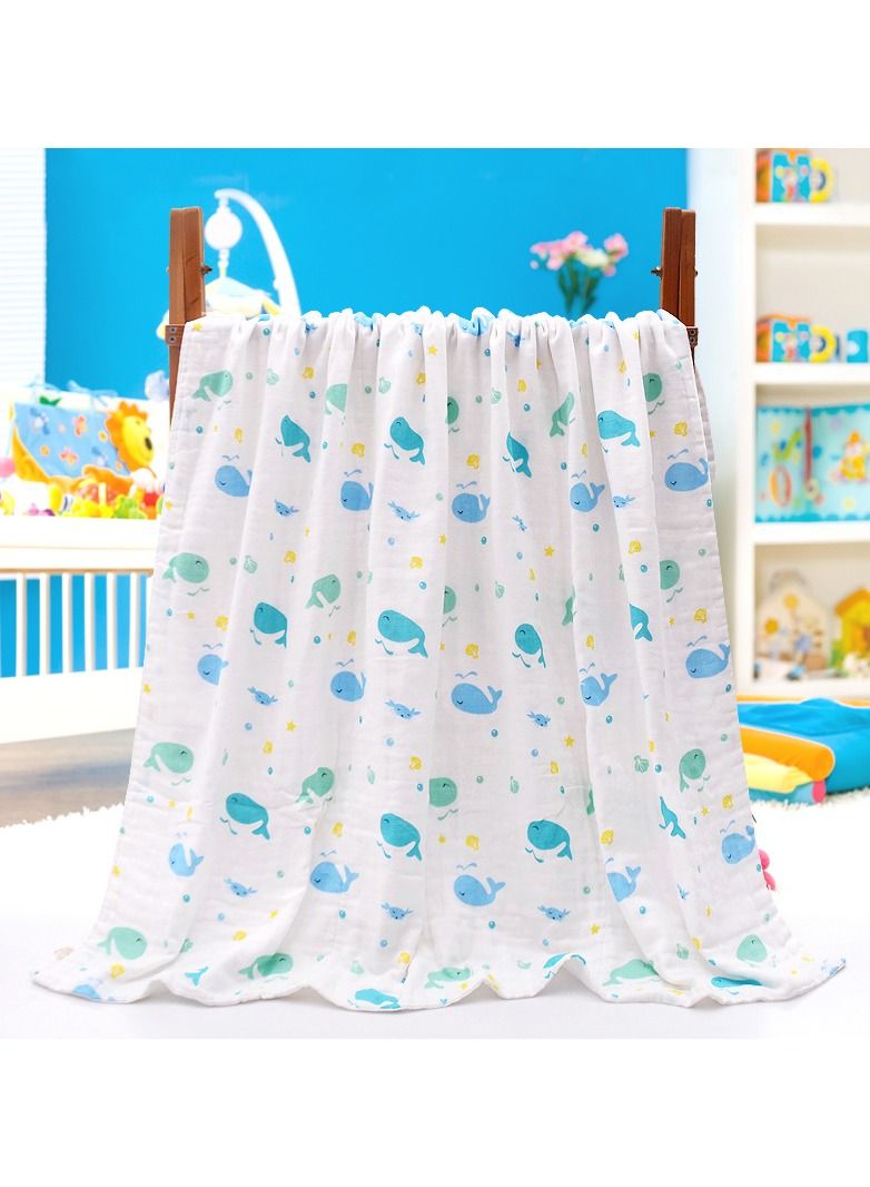 Pure Cotton Cartoon Printed Bath Towels