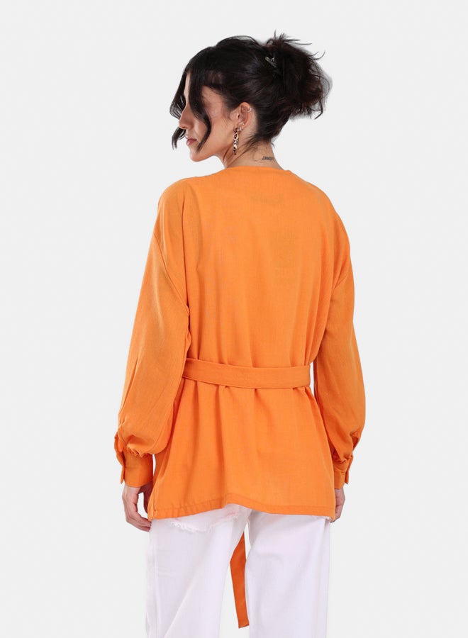 Clue Classic Solid Kimono  - Image 3