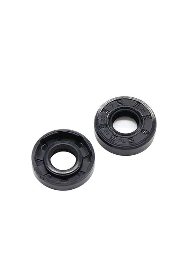 NBR Nitrile Rubber Skeleton Oil Seal 8x15x6mm 10 Pieces Rotary Shaft Lip Seal - Image 1