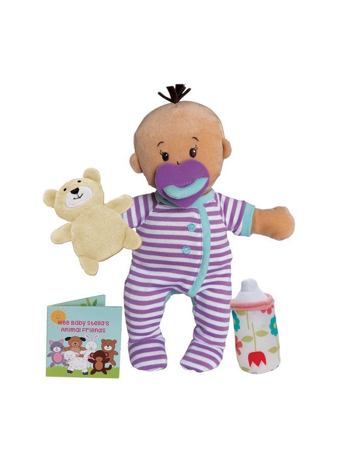 Manhattan Toy Manhattan Toy Wee Baby Stella Beige Sleepy Times Scent 12" Soft Baby Doll Set - Image 1