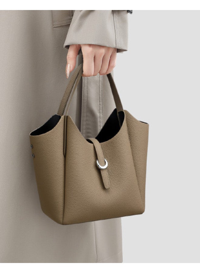 Comely Qixi Festival Gift】new Popular Large Capacity Handheld Tote Bag, Bucket Bag, Shoulder Bag, Crossbody Bag For Women - Image 1