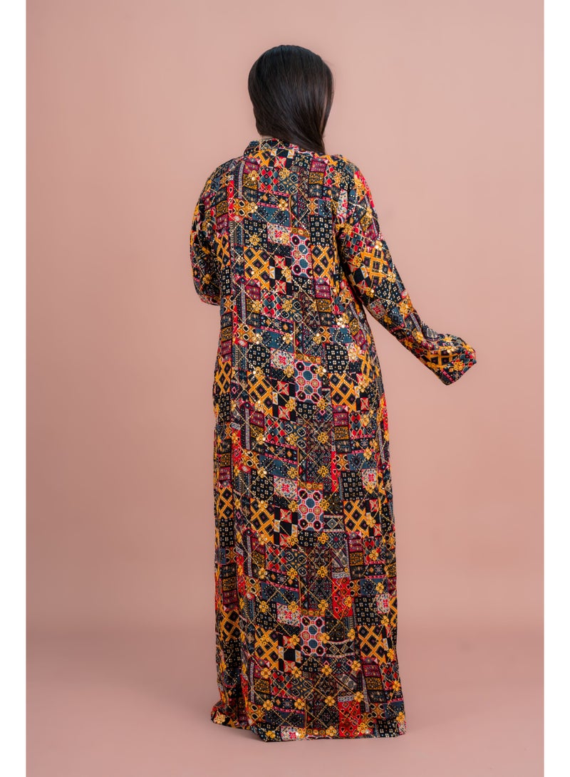 اكسا ماكسي هندسي تجريدي - Image 2