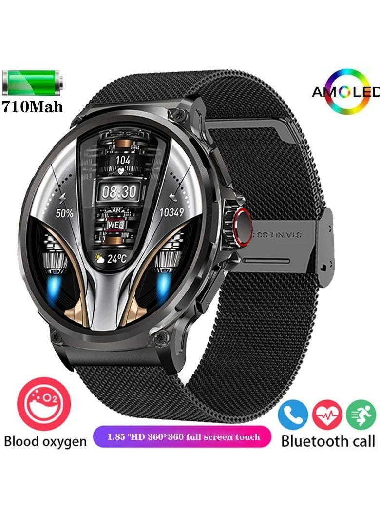 HD Smart Watch for Men with Bluetooth Call Feature 1.85 Inch Screen and Big Battery - Image 1