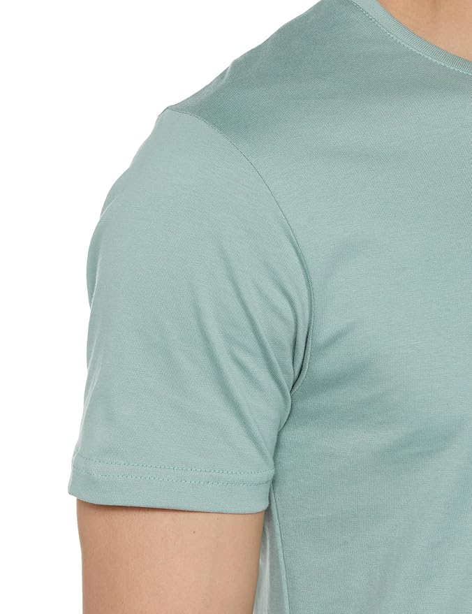 fyltr Men's Solid T-Shirt - Half Sleeve | Round Neck | 100% Cotton | Regular Fit T-Shirt (Pack of 2) - Image 3