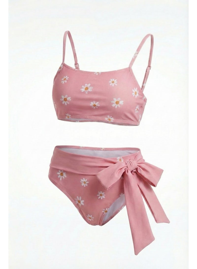 Cetus Bikini Kids Set (Pink) - Image 3
