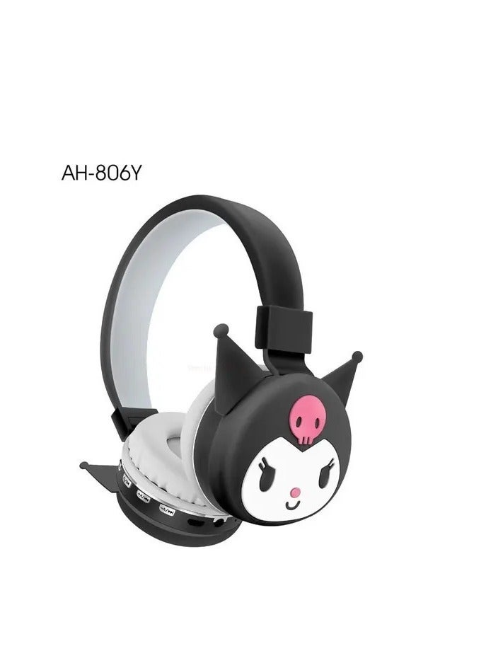 kuromi Kuromi Wireless Bluetooth Headphones Kids Style Foldable Noise Reduction Headphones 200 g Z503D59704DFFAE8977CCZ