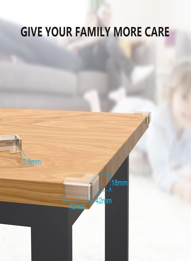 ATCAN 10 Pack Corner Guards, Clear Corner Protectors with Strong Adhesion, Baby Proof Bumper & Cushion for Sharp Furniture & Table Edges, L-Shaped Design to Prevent Child Head Injuries - Image 3