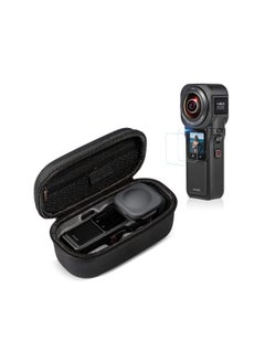SYOSI حقيبة حمل الكاميرا مع واقي شاشة من الزجاج المقوى لكاميرا Insta360 ONE RS تخزين مريح ومقاومة للماء ومقاومة للسقوط  - Image 1