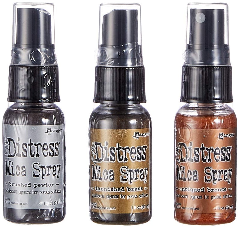 Ranger Tim Holtz Distress Mica Spray Set 3-piece, 1 Ounce - Image 5