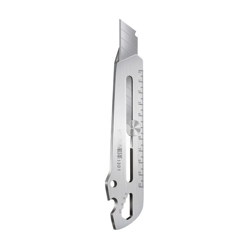 Erez Art Knife Stainless Steel Thickened Waterproof Household Cutting Paper Large Wallpaper Knife Express Knife Box Opening Knife Wholesale(Heavy duty stainless steel art knife 10 blade) - Image 5