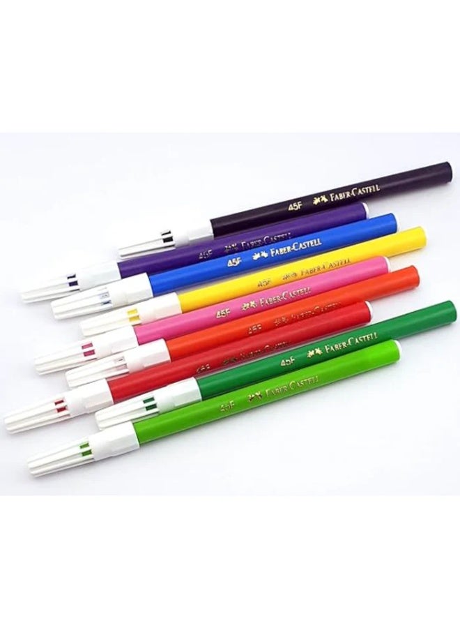 FABER-CASTELL 20 Fibre Tip Colour Markers - Image 2