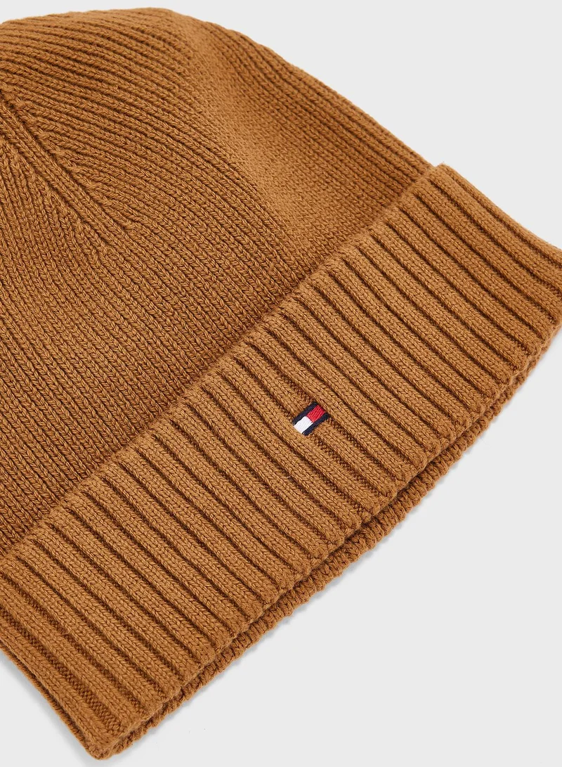 TOMMY HILFIGER Logo Knitted Beanie