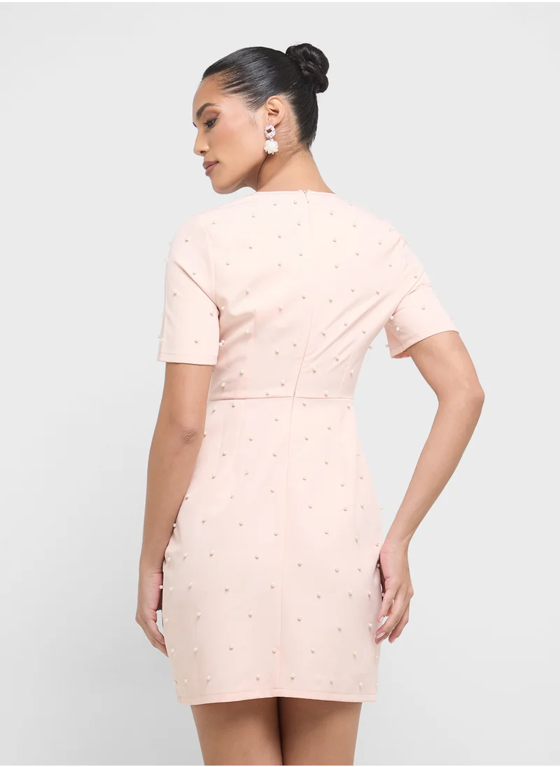 Fashion Union Beaded Bodycon Dress