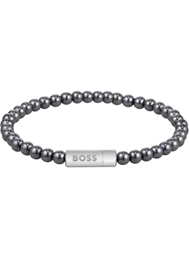 بوس SPHERE BEADS Stainless Steel with Hematite