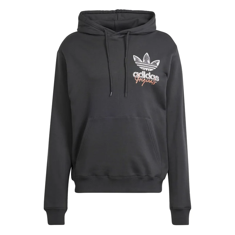 Adidas adidas TREFOIL HOOD 3 Black Originals Men SWEATSHIRTS