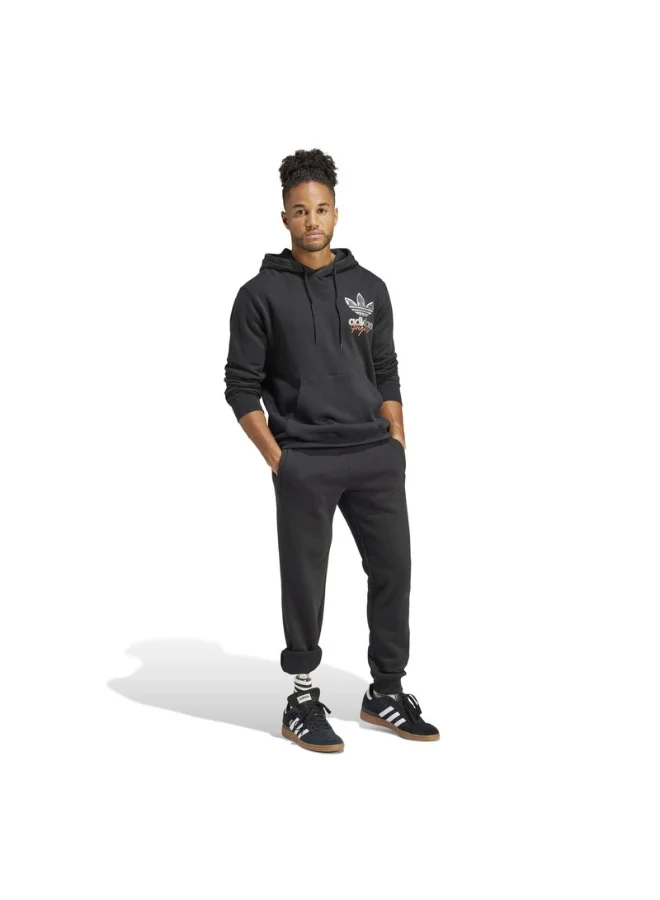 Adidas adidas TREFOIL HOOD 3 Black Originals Men SWEATSHIRTS