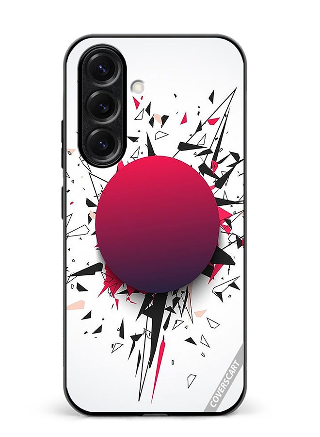 Protective Case Cover For Samsung Galaxy A56 Abstract Design Multicolour