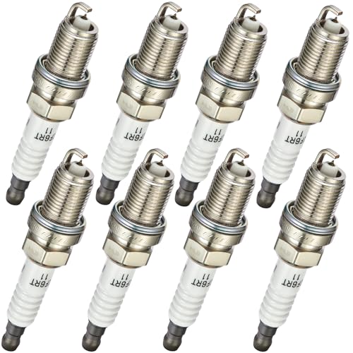 BDFHYK 3297 Iridium Spark Plugs Compatible with Chrysler Crossfire,Compatible with Lexus ES300 RX300 RX330 RX400h SC300,Verona,Avalon Camry Highlander Sienna Solara Supra 2.5L 3.0L 3.3L L6 V6 Set of 8 - Image 1
