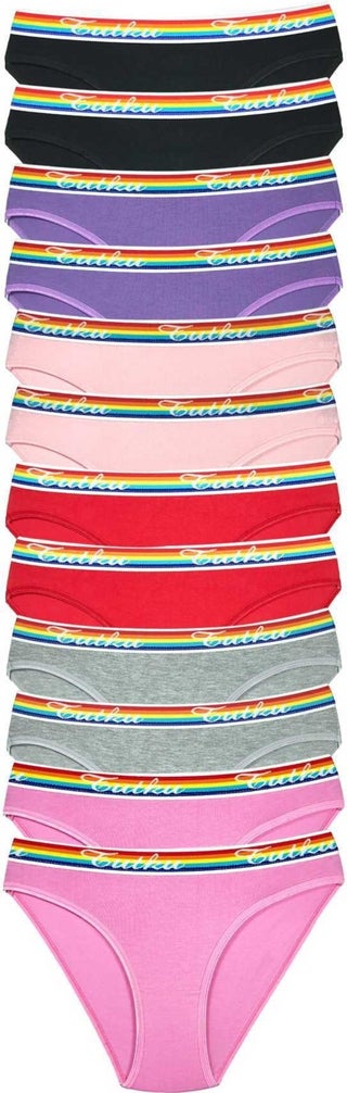 12 Pieces Waist Colorful Elastic Cotton Women's Slip Passion Panties - pzsku/Z503EC37F8C3835905337Z/45/_/1730529623/d176e31d-aab7-45a8-a156-e86a9db8c7dd