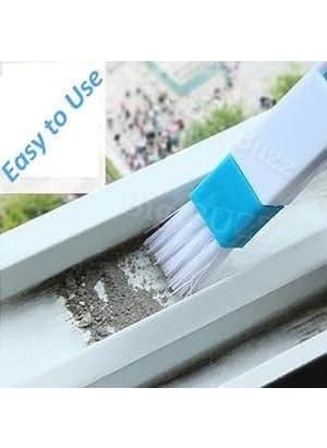 BIG CART - Big cart AllinOne Magnetic Window Cleaning Kit Triple Combo with DoubleSided Window Cleaner With 2 Extra Pads Groove Frame Brush Dust BrushWith Mini Dustpan - Image 1