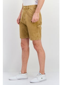 Jack Jones Men Solid Basic Short, Tan  - Image 2