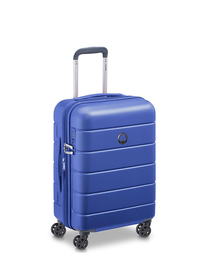 DELSEY عربة ترويجية صلبة بحجم 22 بوصة بأربع عجلات مزدوجة - لون أزرق داكن - Image 2