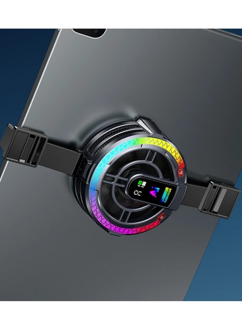 Kirin Dragon Magnetic Tablet Cooler - RGB Gaming Radiator with Smart Temperature Monitor - Image 3
