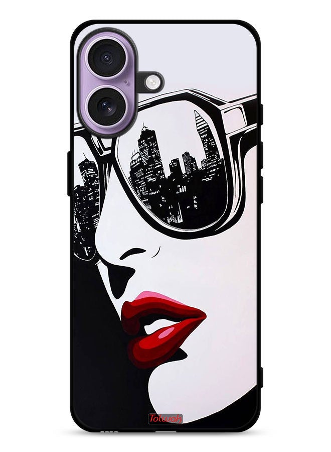 Tolwak Apple iPhone 17 Protective Case Cover Girl Face Abstract Art - Image 1