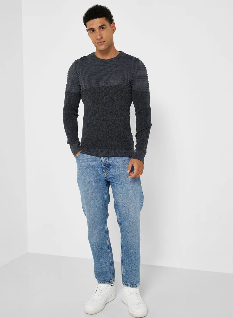 Robert Wood Crew Neck Sweater