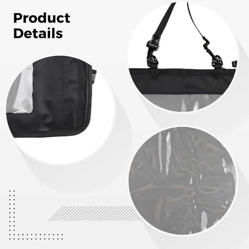 Waterproof Map Case For Hiking Camping Boating Clear Plastic Polyester Design - Image 3
