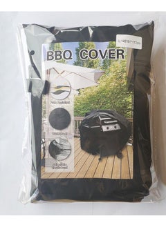 Generic Waterproof BBQ Grill Cover Barbeque Cover Anti Dust Rain UV for Gas Charcoal Electric Barbecue Accessories Outdoor Garden, 145×61×117cm  - Image 5