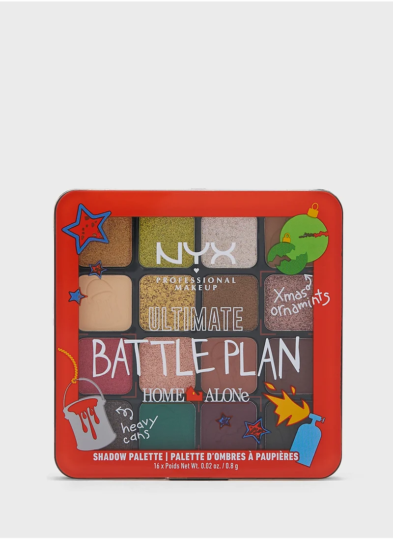 نيكس مكياج المحترفين Ultimate Battle Plan Shadow Palette