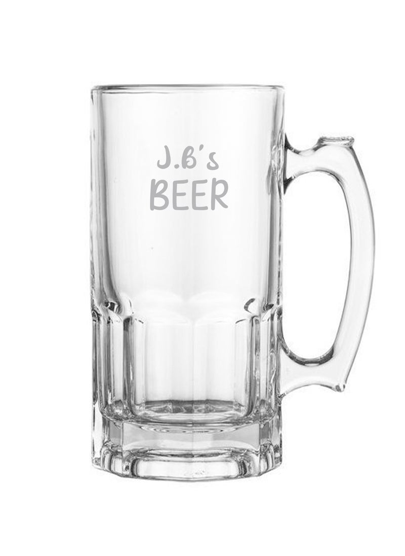 Share the Love Personalised Engraved Beer Glass for a Stylish and Memorable Drinking Experience  - Image 2