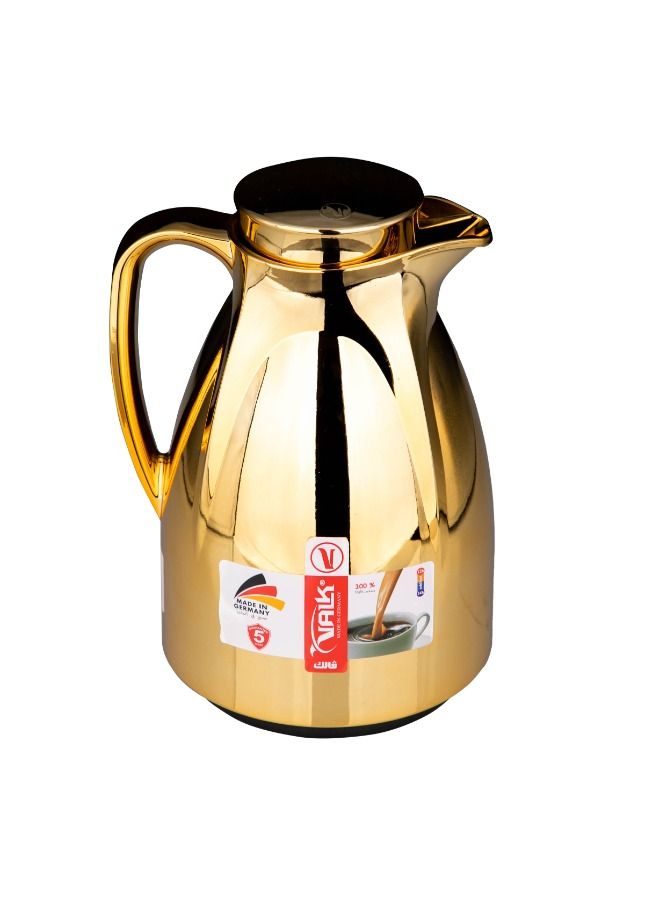 Valk Vacuum Flask With Double Wall Glass 1.5 Liter Wide Mouth With Anti-Leakage Made in Germany - Image 3