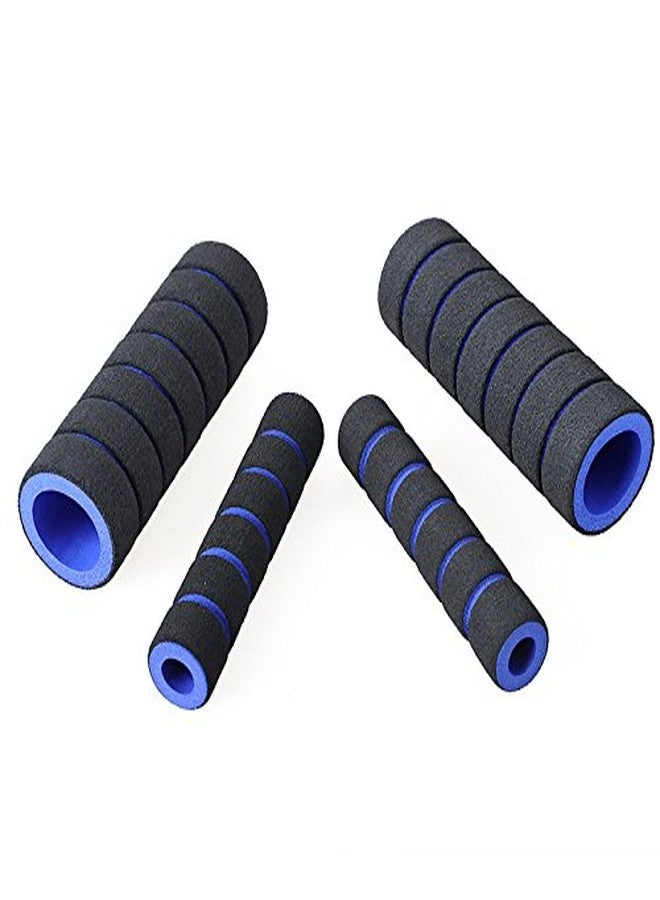 Futaba Anti-slip Mountain Handlebar Sleeve Bike Grips - Blue -Pack of Four - Image 3