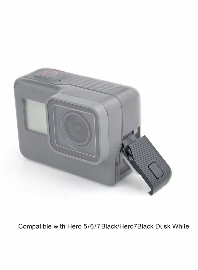 Excefore Replacement USB Side Door Cover for GoPro Hero 5 Black Hero 6 Black USB-C Side Door Cover Repair Part Accessory  - Image 3