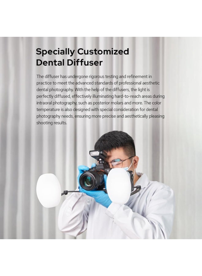 GODOX MF12-DK1 Dental Flash Kit for Sony – 2-Light TTL Macro System with X2T-S Trigger and Accessories - Image 4