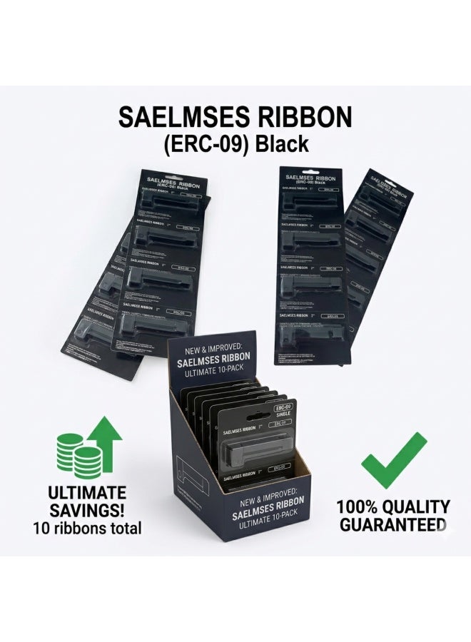 PH Original Product PH ERC 09 Black Ink Ribbon Replacement for Ribbon M160 ERC09B High Yield - Image 1
