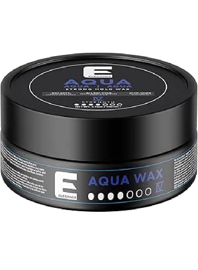 إليجانس شمع E-Series Aqua بقوة 4 باللون الأزرق 140 مل - Image 1