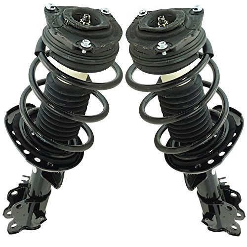 TRQ Front Strut & Coil Spring Assembly Set Driver & Passenger Sides Compatible with 13-19 Nissan Sentra - Image 2