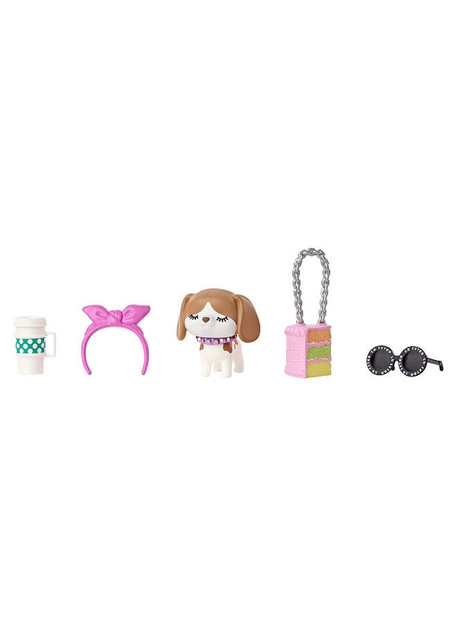 Barbie - دمية باربي إكسترا - بدلة رياضية زرقاء بنمط النمر - Image 1