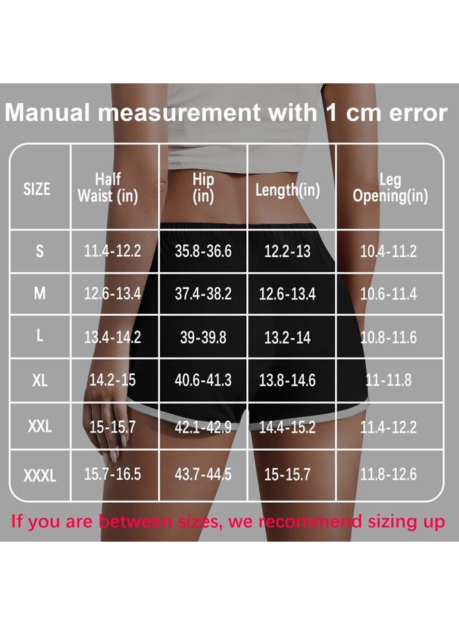 URATOT 5 Packs Soft Comfy Booty Cotton Workout Pants Breathable Lounge Dolphin Shorts Cycling Hiking Pants for Women, Black, M - Image 4