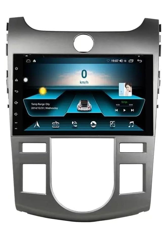 شيزا ستار ستيريو سيارة أندرويد لكيا سيراتو 2009 2010 2011 2012 1 جيجابايت رام 32 جيجابايت روم ميرور لينك واي فاي BT، راديو GPS ملاحة، شاشة لمس IPS 9 بوصة مع كاميرا احتياطية متضمنة - Image 1