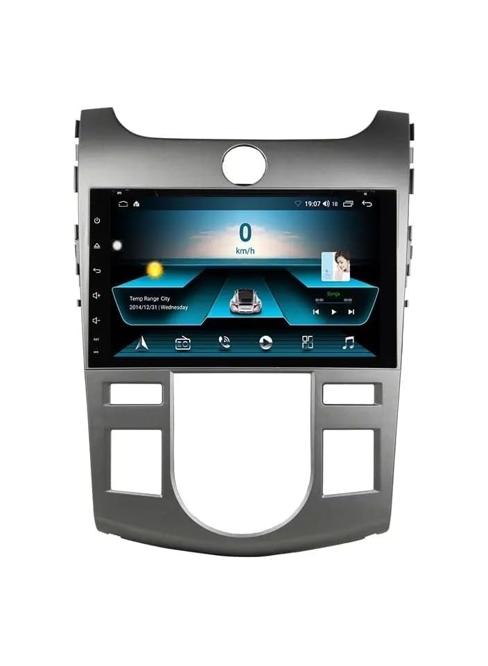 SHEZA STAR Android Car Stereo for KIA CERATO 2009 2010 2011 2012 1GB RAM 32GB ROM Mirror-Link Wi-Fi BT, Radio GPS Navigation, 9 Inch IPS Touch Screen with Backup Camera Included - Image 1