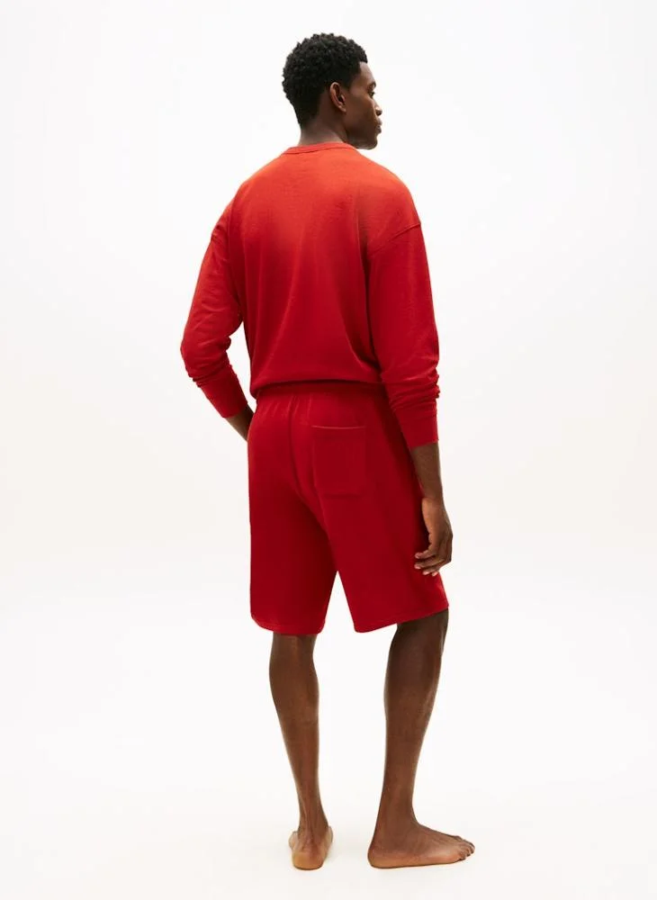 TOMMY HILFIGER  Essential Logo Terry Lounge Shorts for Men | Best Price UAE