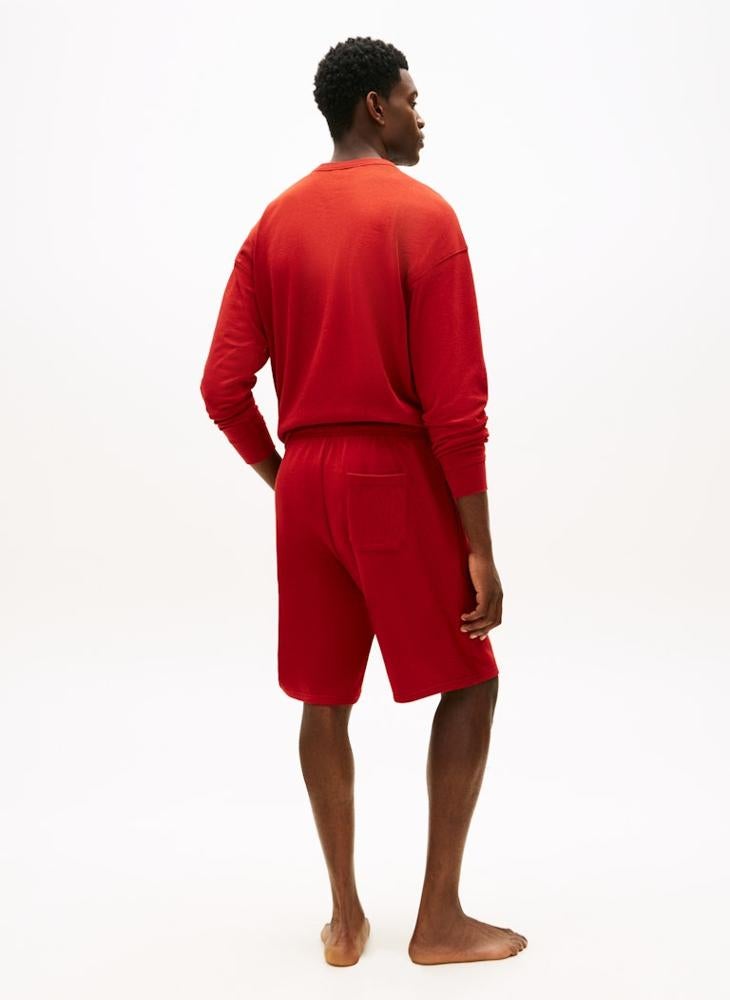 TOMMY HILFIGER Essential Logo Terry Lounge Shorts - Image 2
