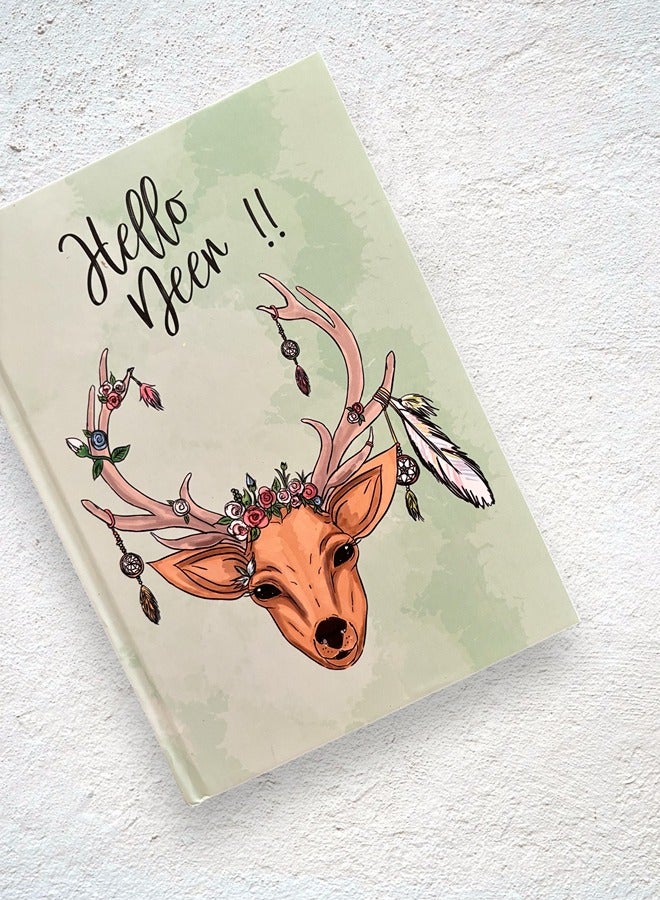 NOOTA HELLO DEER MINT A5 NOTEBOOK - Image 2